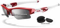Oakley Flak Jacket XLJ RojiBlanca / Black Iridium